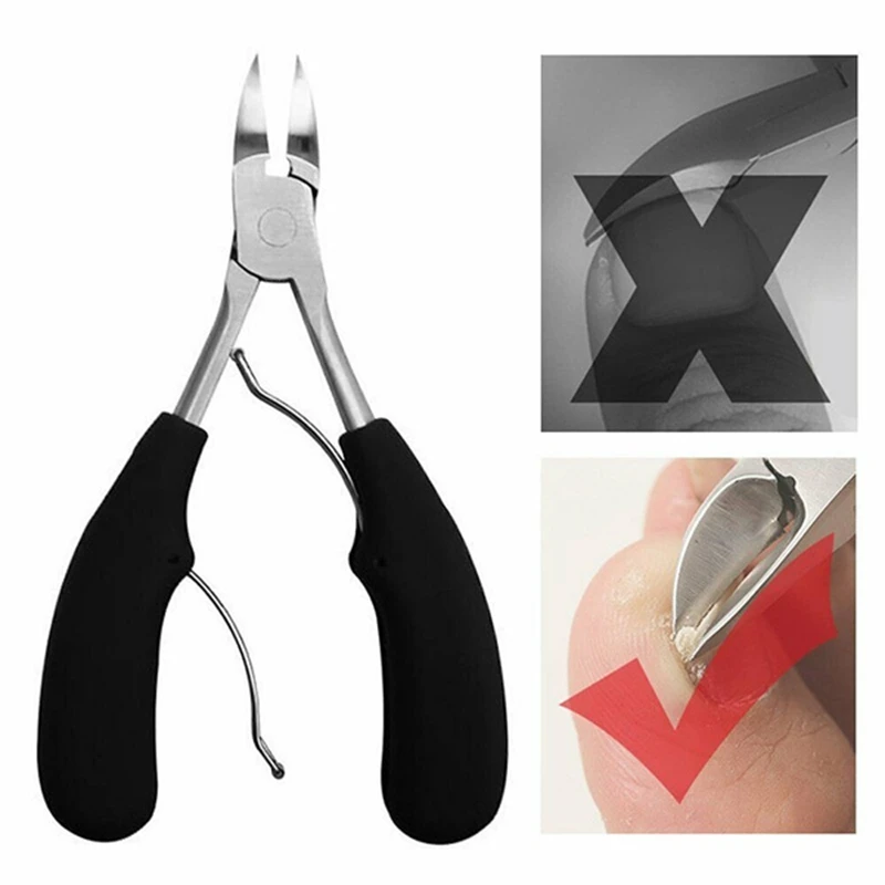 

4Pcs Toenails Clipper Set Ingrown Toe Nail Correction Pliers Scissors Stainless Steel Thick Toenail Duty Precision Nail Scissor