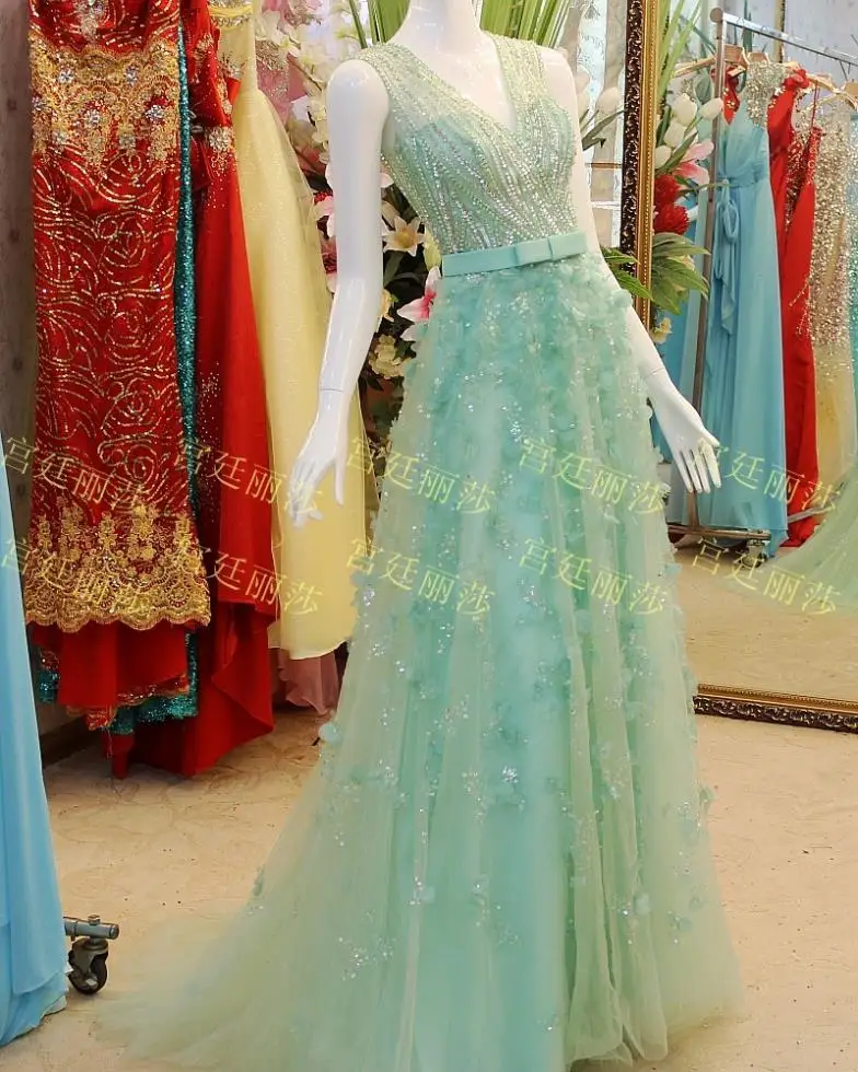 Бесплатная доставка 2018 роскошное платье с кристаллами и бисером vestidos Формальное