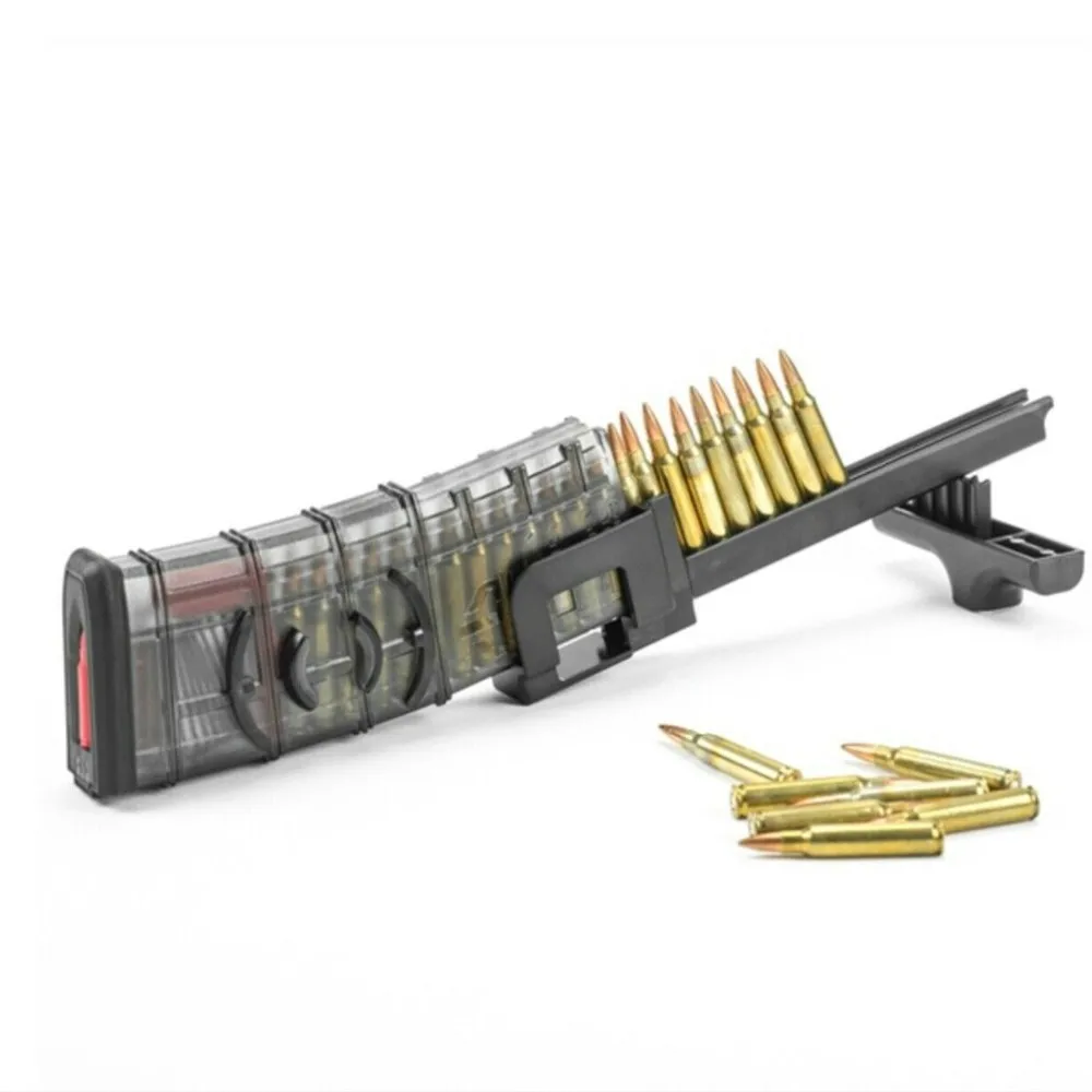 Универсальный Скорость погрузчик тактический бой быстро для 5.56x4 5/.223/7.62x3