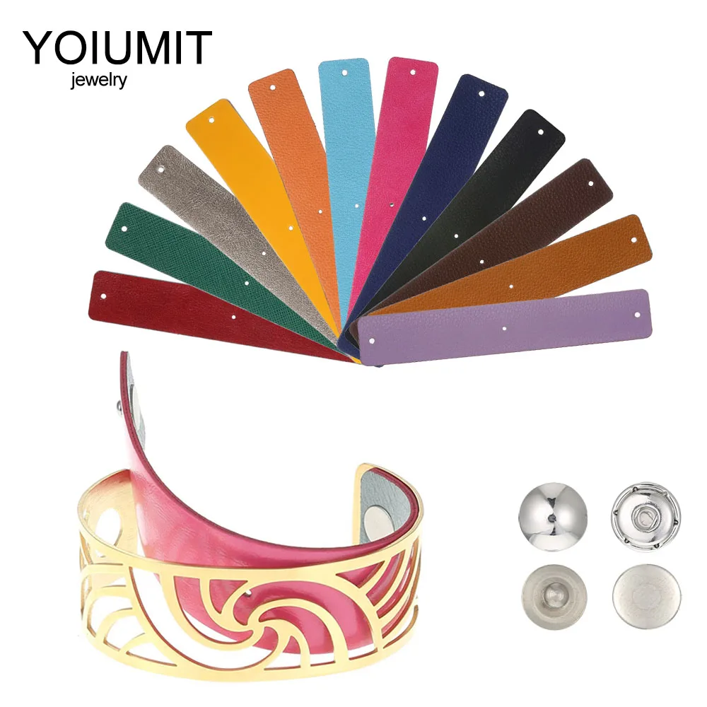 Кремо из нержавеющей стали браслеты сменными кожаные простые золотые на