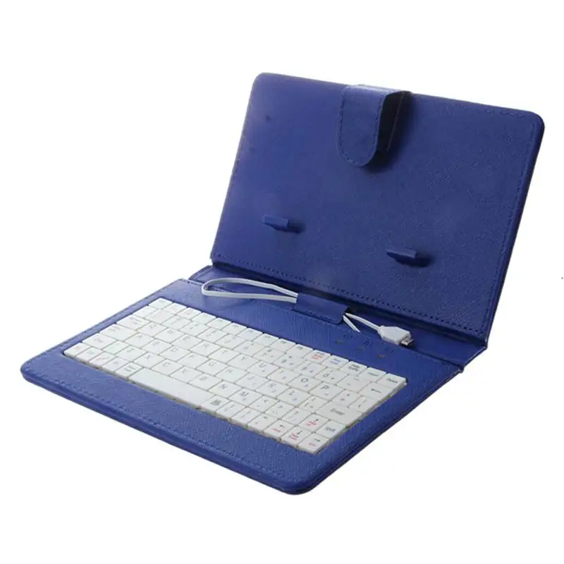 Универсальная Проводная клавиатура флип кобура для телефона Android 4 2 '' 6 8