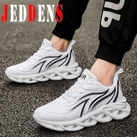 breathable men running shoes flame man sport shoes blade mens autumn sneakers light big size male fashionable sports shoe q25