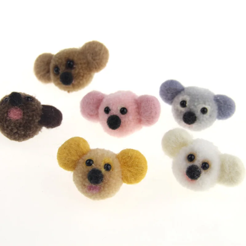 12 шт ручной работы шерсть войлок пом коала иглы Войлок Мультфильмы для DIY модные