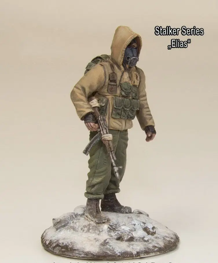 1/35 шкала Неокрашенная полимерная фигура серия stealker Elias коллекционная