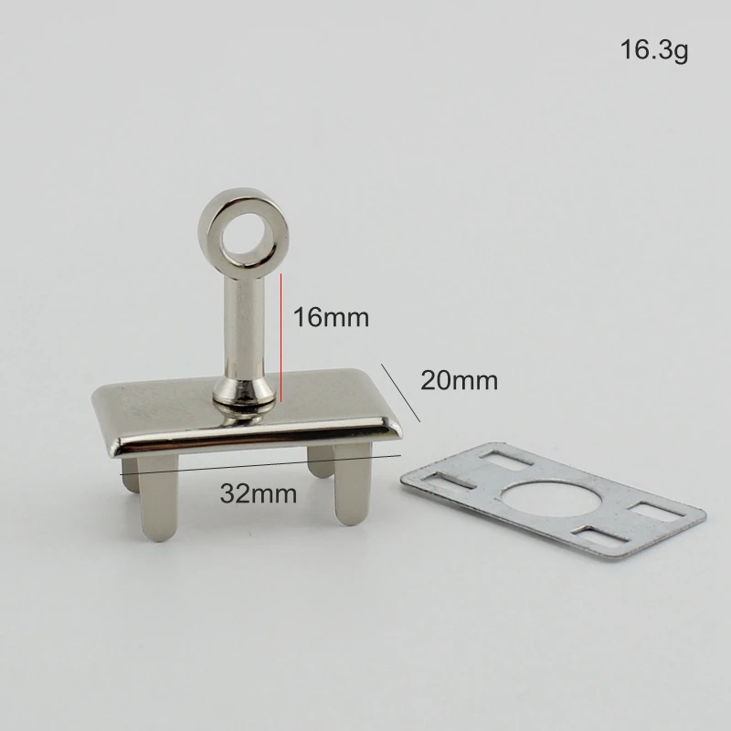 30 компл./лот 32X20X16mm 1 короткий болт с 2 петельками золото/L золото/серебро цветная