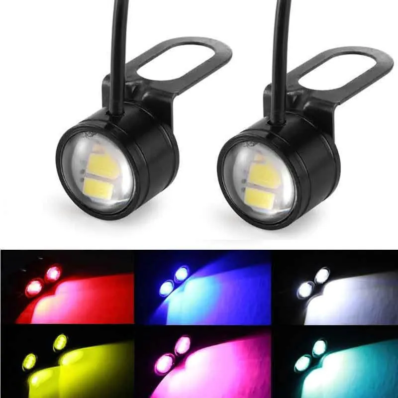 

2pcs Eagle Eye LED Super Bright Driving Light Reverse Backup Driving Light Motorcycle Fog Lamp Headlight Daytime Running Light