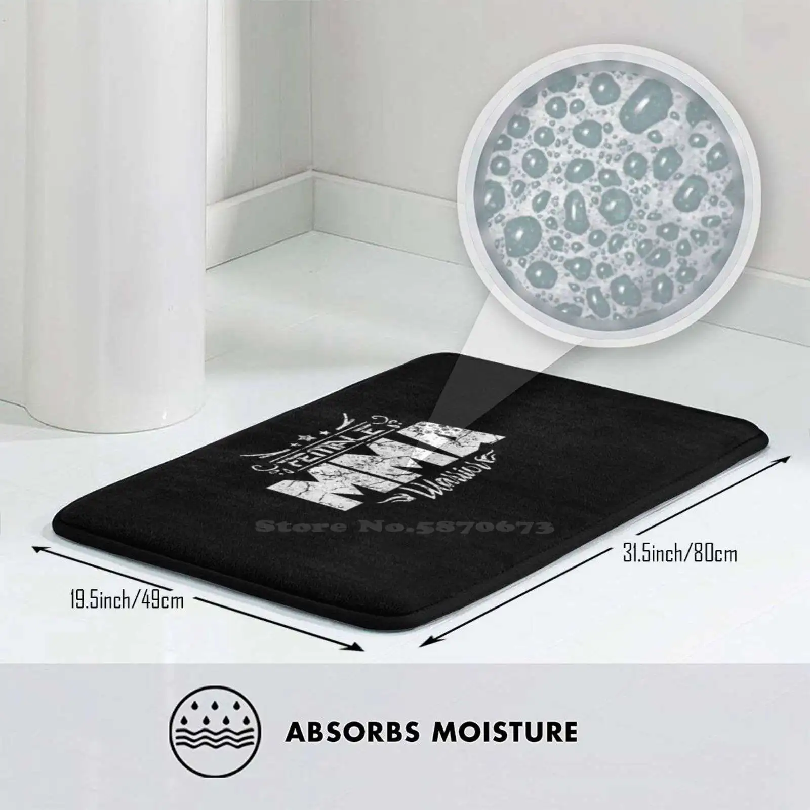 Женские боевые искусства дверной коврик подкладка для ног домашний женщин виды