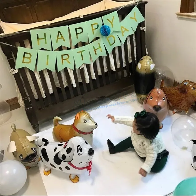 Гирлянда из фольги для дня рождения 5 комплектов | Дом и сад