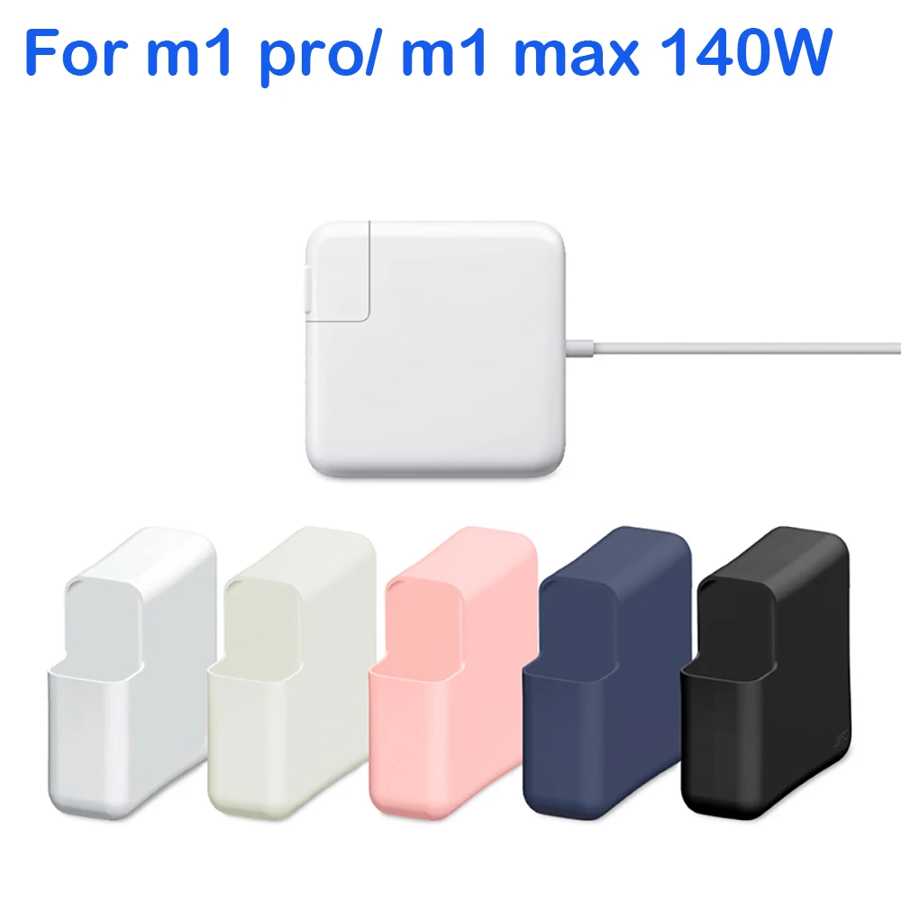 

Soft TPU Case for MacBook Pro 16 14 m1 max pro a2485 Charging Charger 140W USB-C Power Adapter Shell Back Cover