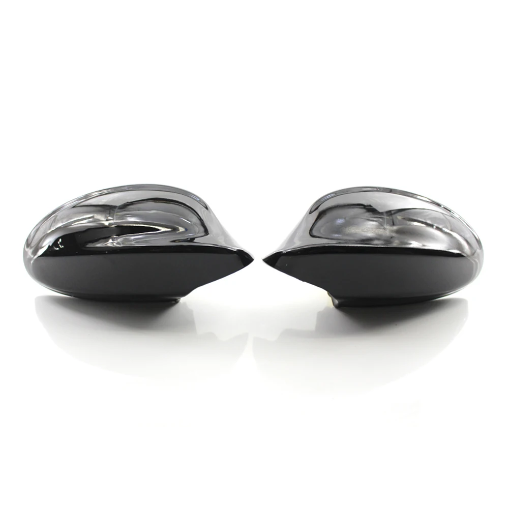 

1 Pcs/Pair Automobile Add-on Side Mirror Covers Caps Fit for BMW E87 E81 E82 E88 E90 E91 E92 E93 with Gloss Black