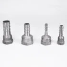 14 дюйма, 34 дюйма, 12 дюйма, 34 дюйма, 1 дюйма, BSP, внутренняя резьба 6, 8, 10, 12, 15, 16, 19, 20, 25, 32 мм, фитинг для шланга, соединитель 304, нержавеющая вода, газ