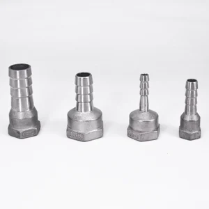 14 дюйма, 34 дюйма, 12 дюйма, 34 дюйма, 1 дюйма, BSP, внутренняя резьба 6, 8, 10, 12, 15, 16, 19, 20, 25, 32 мм, фитинг для шланга, соединитель 304, нержавеющая вода, газ