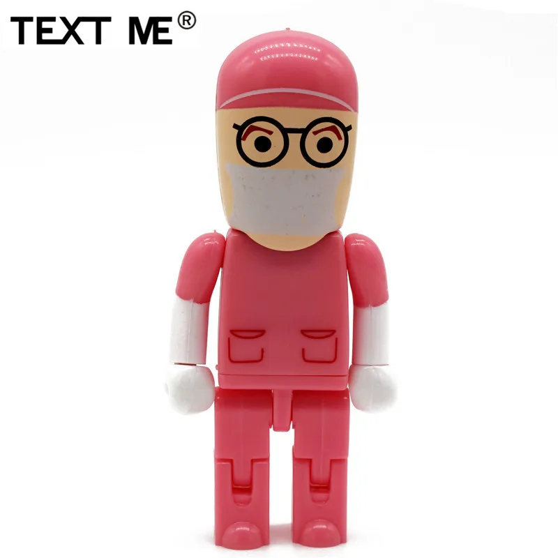 TEXT ME 64GB Doctors USB флешка usb 2,0 USB флеш-накопитель 4GB 8GB 16GB 32GB карта памяти