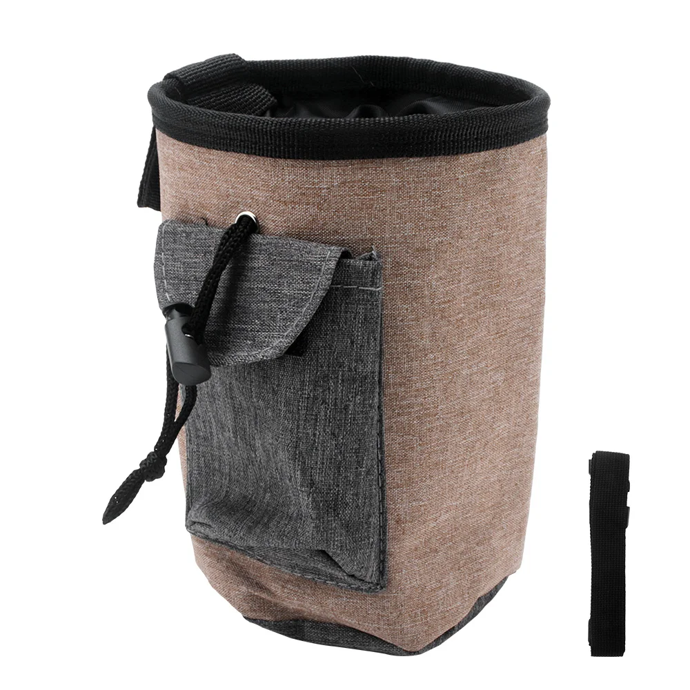 Сумка поясная портативная для собак водонепроницаемая тканевая сумка