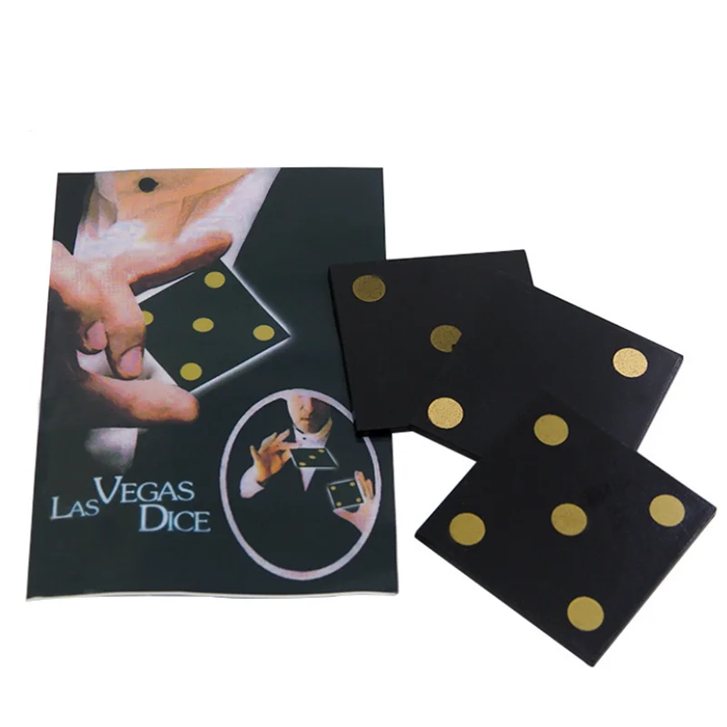 Dados de Las Vegas para trucos de magia, primer plano, accesorios de magia, ilusionismo, mago, Juguetes Divertidos y f&aacute;ciles para ni&ntilde;os ZLL-0