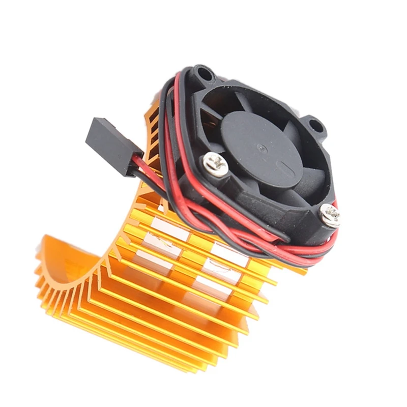 

Beetle Diecast Pull Back Car Model Toy & RC Car Brushless Motor Heatsink Cover + Cooling Fan for 1:10 HSP RC Car 540 550