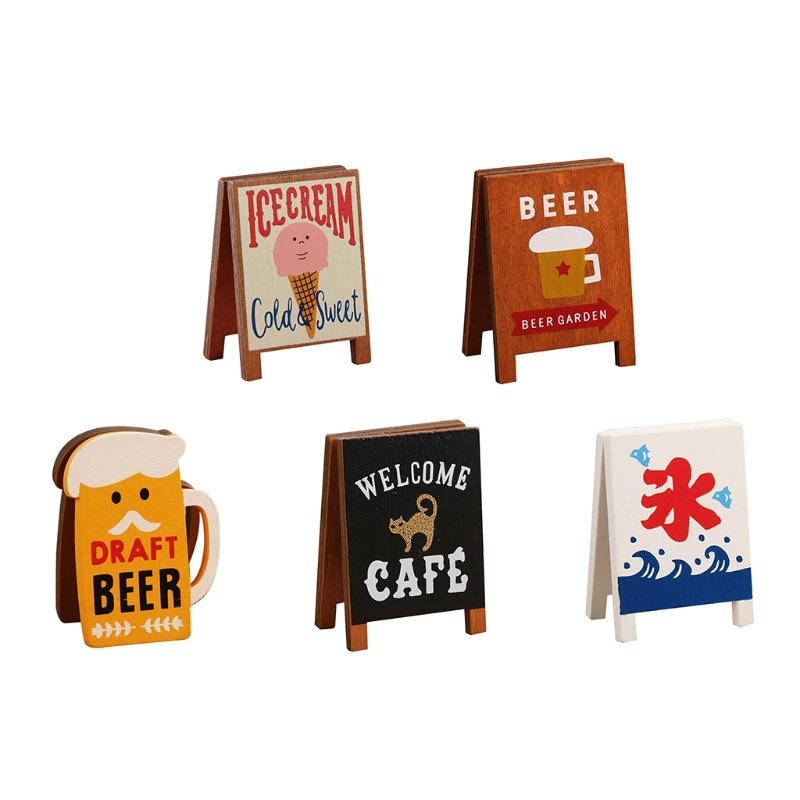 

Cartoon Message Holder Durable Wooden Photo Stand Oil Painting Holder Designs