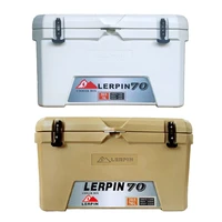 lerpin 70l plastic outdoor cooler wholesale ice chest large fishing picnic ice freezer box