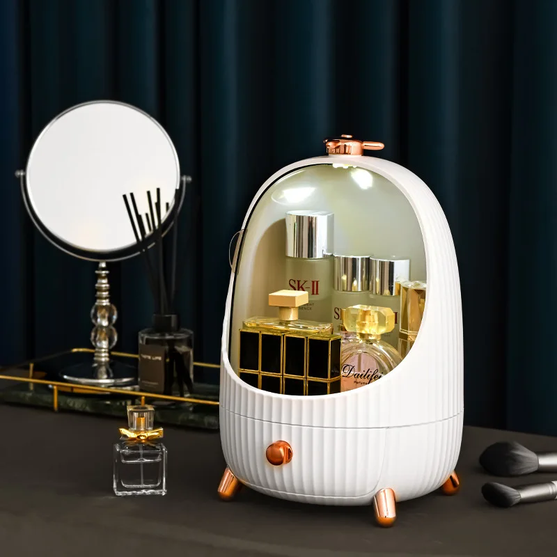 

Fashion New Makeup Organizer Large Capacity Makeup Bag Waterproof f cosmet storag Organizer Cosmetic Storage Box Desktop Storage