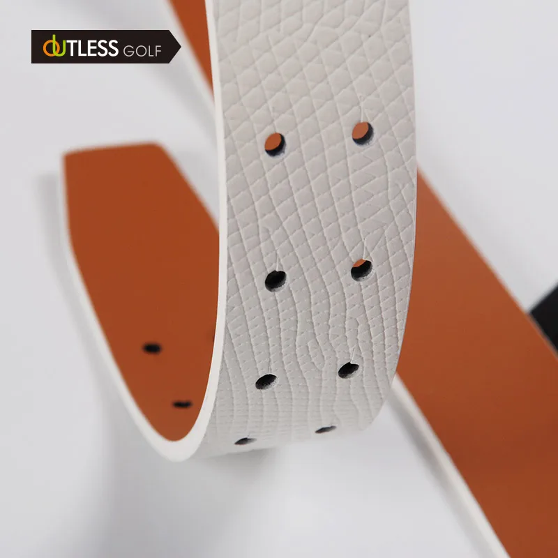 Ремень для гольфа мужчин и женщин рельефный ремень из воловьей кожи | Спорт