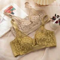 french style sexy bra fashion push up underwear sexy lace brassiere womens non steel ring small chest underwear sexy lingerie