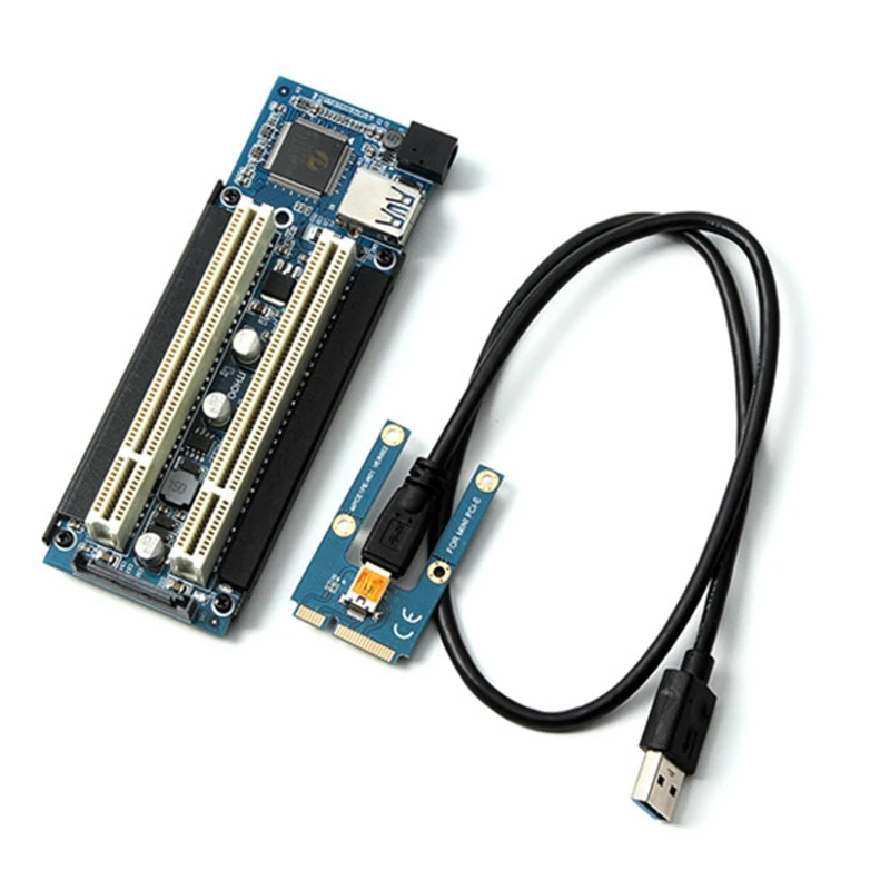 MINI PCI E к двойному Райзер карта слот Sup порт s Захват карты Gold Tax Card звуковая