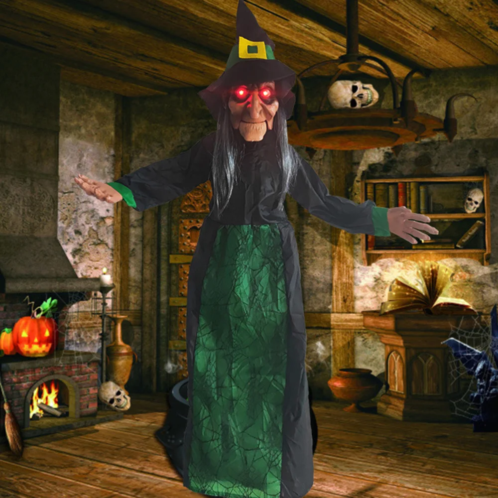 

1pc Hanging Witch Induction Scream Hanging Ghost Pendant Chic Decor