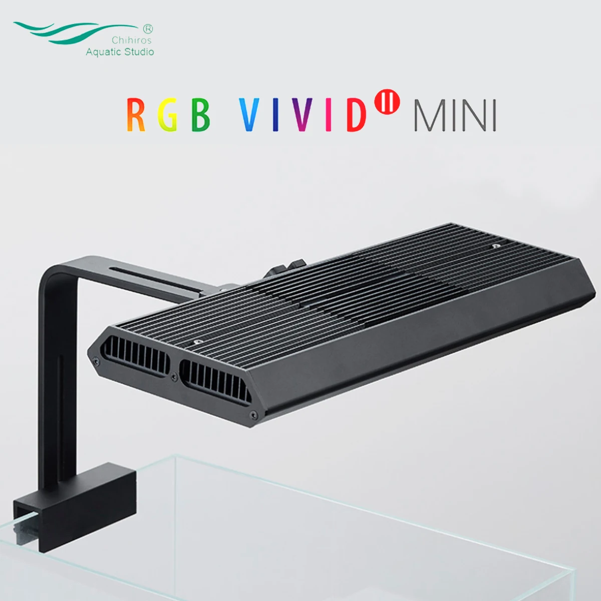 저렴한 Chihiros-새로운 RGB 비비드 II 미니 수족관 LED 조명 스마트 블루투스 앱 제어 식물 LED 램프 조명 시스템 무료 배송
