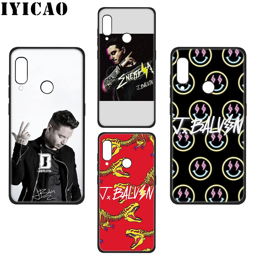 Singer J Balvin Soft Silicone Case for Huawei Mate 30 Pro Lite Y9 Prime P9 P8 Cover |