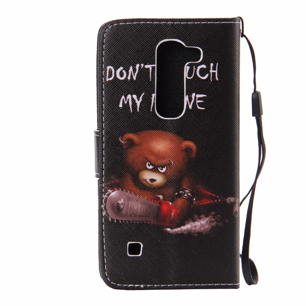 Чехол из ТПУ с откидной крышкой для LG Spirit, чехол для LG Spirit 4G Lte H422 H440 H440N H420 C70, чехол с мультяшным рисунком, кожаный чехол-книжка для телефона