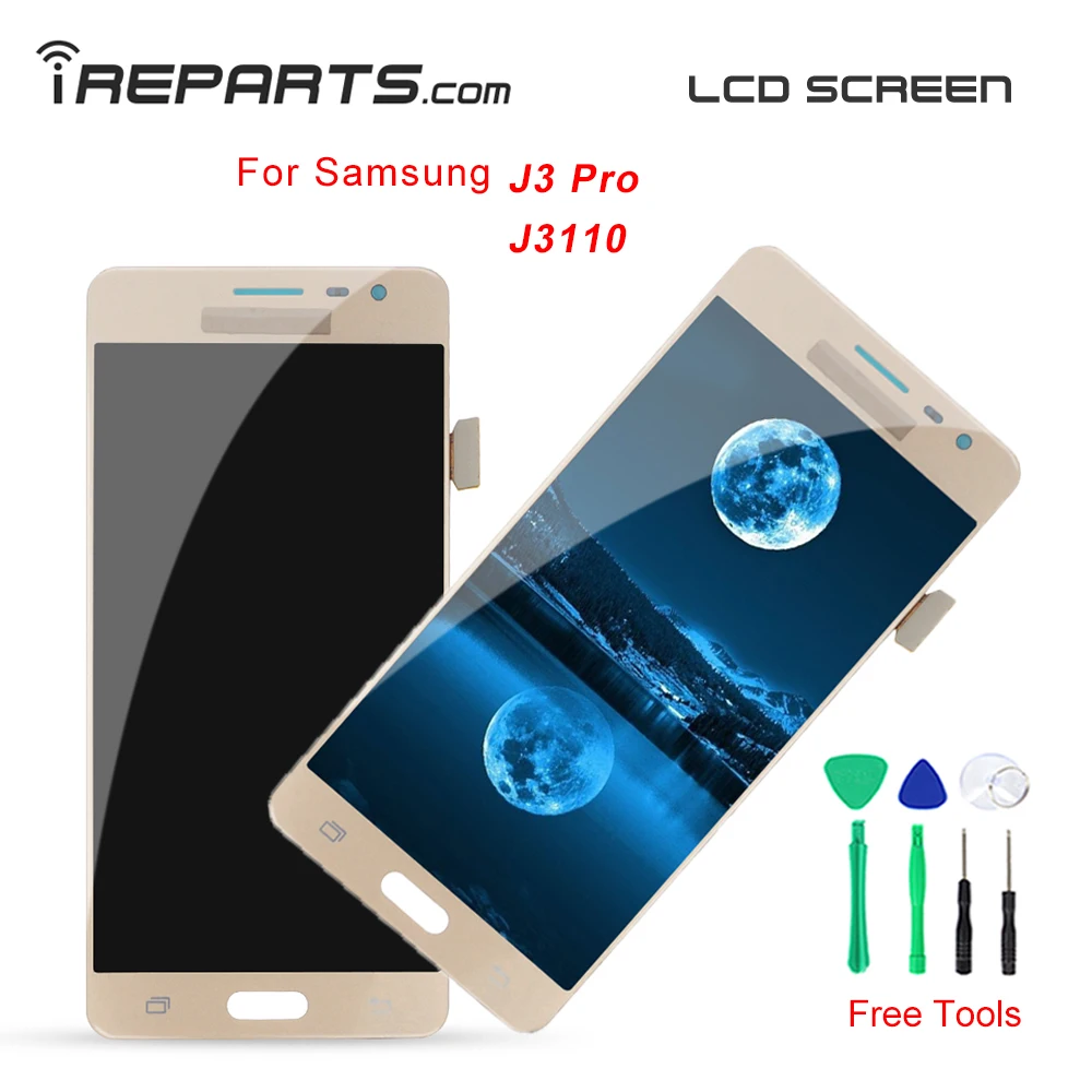 IREPARTS ЖК дисплей для samsung J3 Pro Сенсорный экран Замена в сборе J3110 lcd Pantalla +