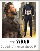 Костюм Капитана Америки, косплей, Steve Rogers, для взрослых, Мстители, 3 бесконечные войны, на Хэллоуин, Рождество, карнавал, комбинезон, перчатки, 3D принт