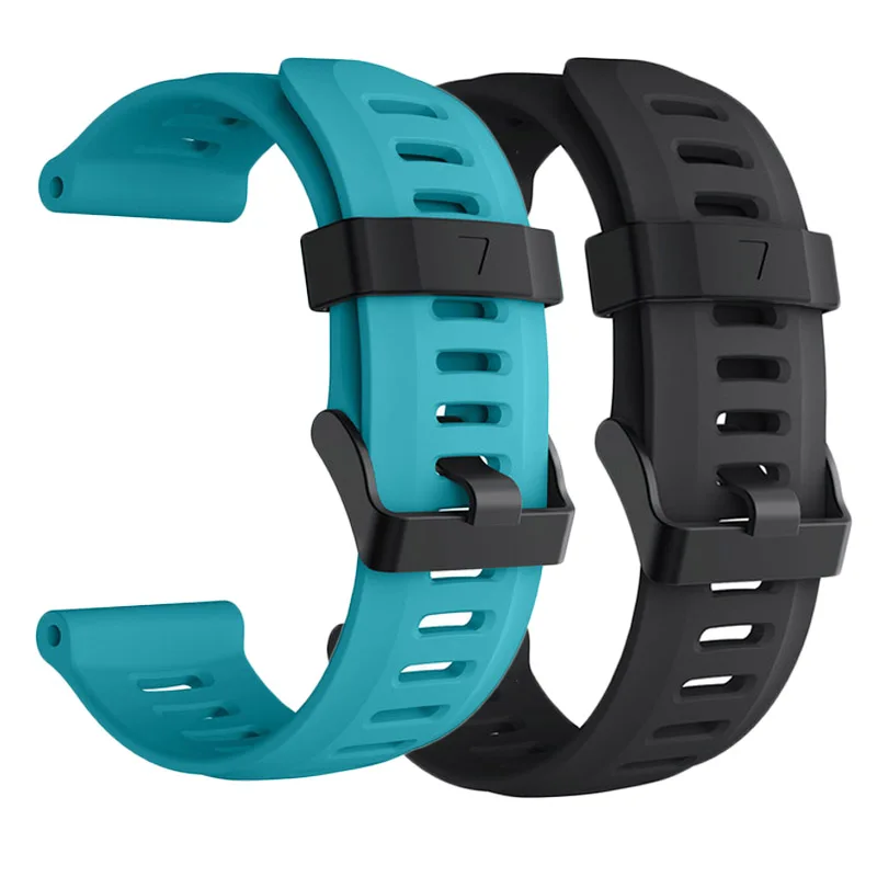 Мягкий силиконовый сменный спортивный ремешок для часов для Garmin Fenix 3 3HR ремень Металлические наручные часы браслет для Fenix3