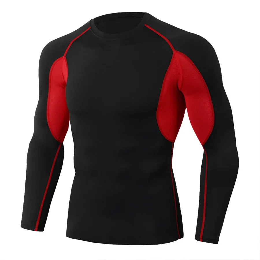 

2019 men's t-shirt running t-shirt men's long sleeve shirt