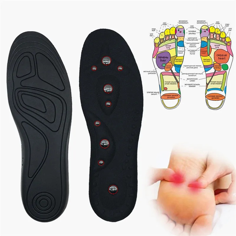 Магнитные массажные стельки для мужчин и женщин терапевтические