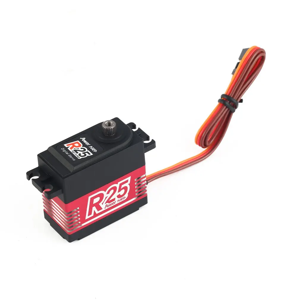 

POWER HD R20 Alloy Gear Digital Coreless High Voltage Servo with 20kg High Torque for RC Remote Control Car Boat Ship