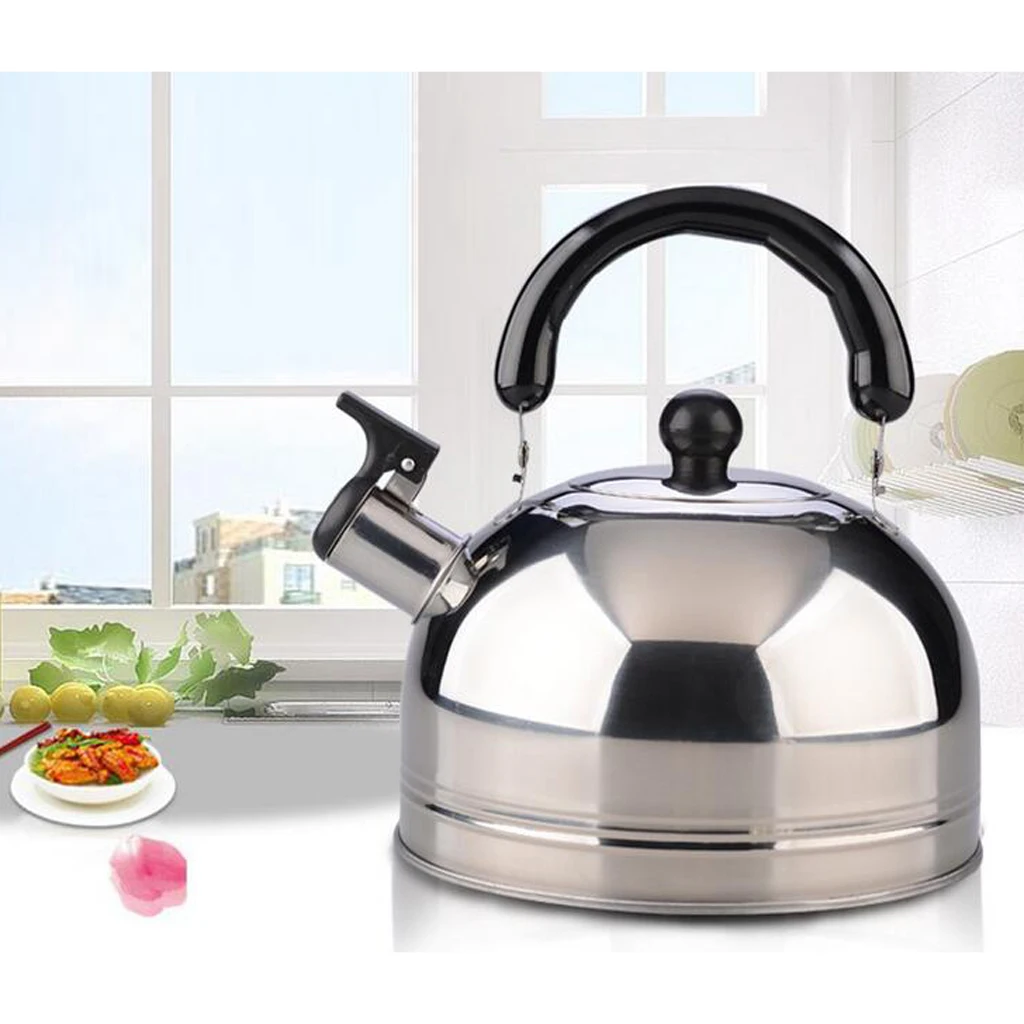 

Whistling Tea Kettle Stainless Steel Teapot Teakettle for Stovetop Induction