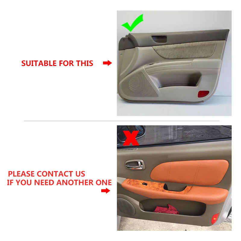 4pcs Car Styling Microfiber Leather Interior Door Panel Cover Protective Trim For Hyundai Sonata 2005 2006 2007 2008 | Автомобили и