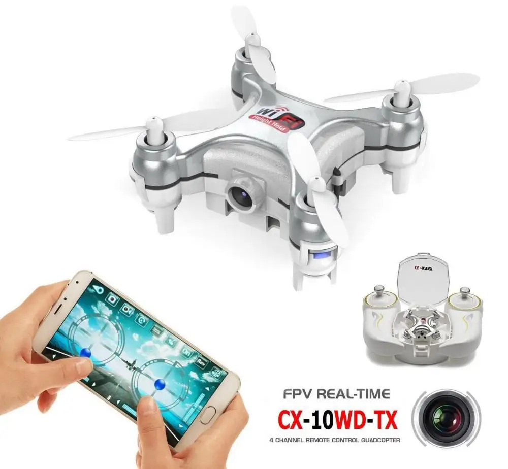 Cheerson Квадрокоптер 2 4 ГГц канала 6 осей Wi Fi FPV 3D Eversion мини Дрон с камерой 0 3