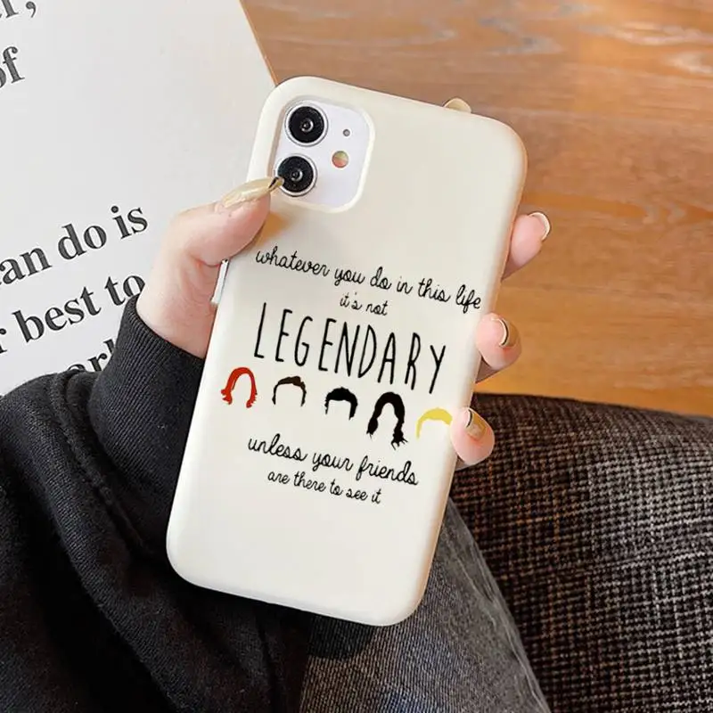 America sitcom how i met your mother himym Phone Case Solid Color Soft Cover for iphone 13 11 Pro Max X XS XR 7 8 6 6S Plus | Мобильные
