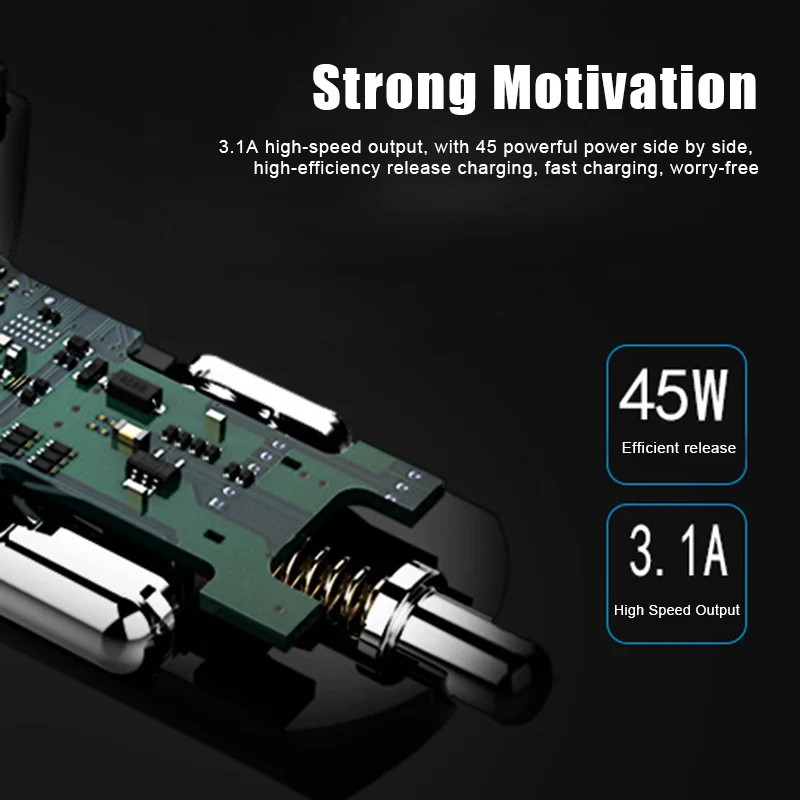 Автомобильное зарядное устройство для мобильного телефона отрицательный ионный