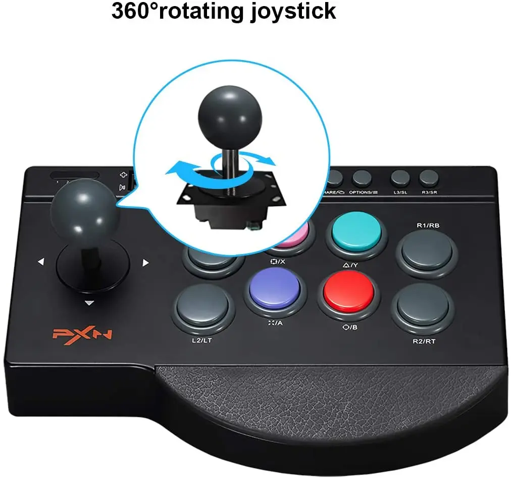 

Fighting Joystick PC Street Fighter Controller PS4 Arcade Game Fight Stick for PS3/Xbox One/Nintendo Switch King of Fighters