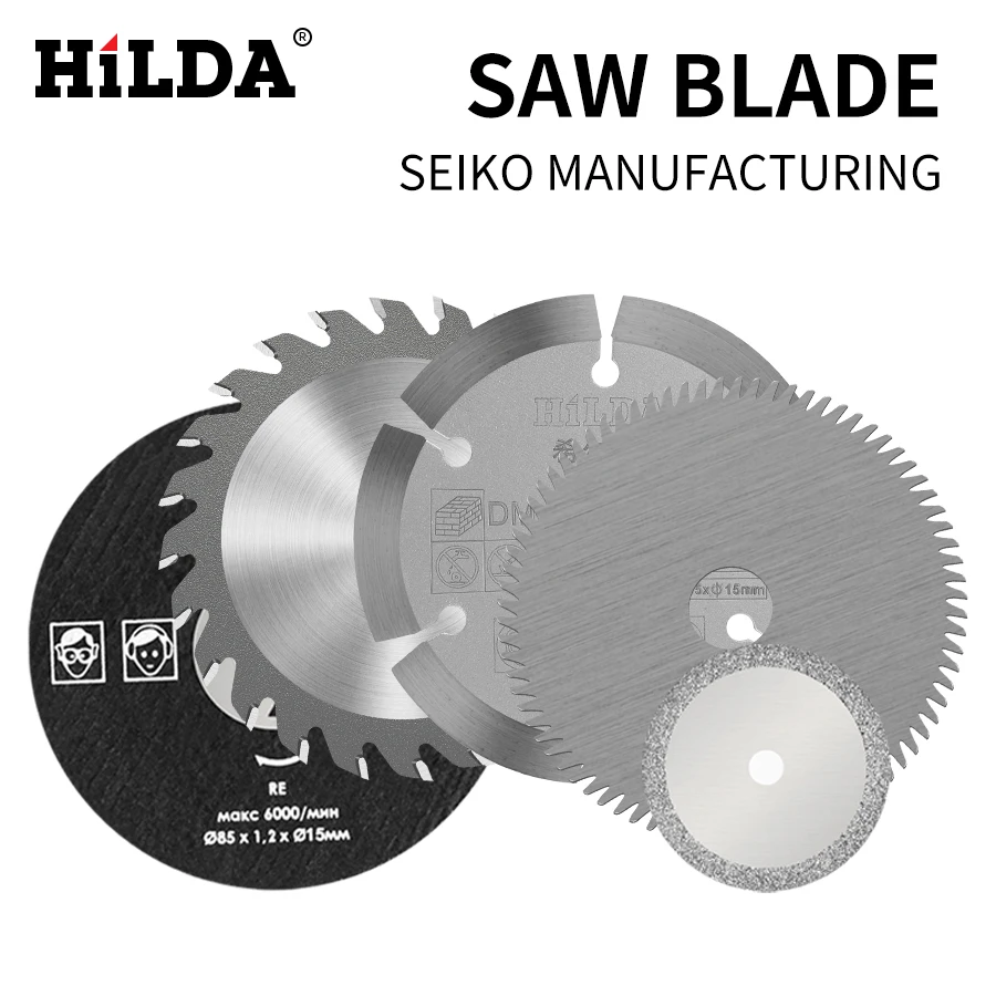 HILDA электрические пилы для электроинструмента циркулярная пила дерева HSS Dremel