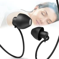 anti noise soft sleeping headphone silicone anti fold headset in ear earphones with noise cancelling 3 5mm headphones universal