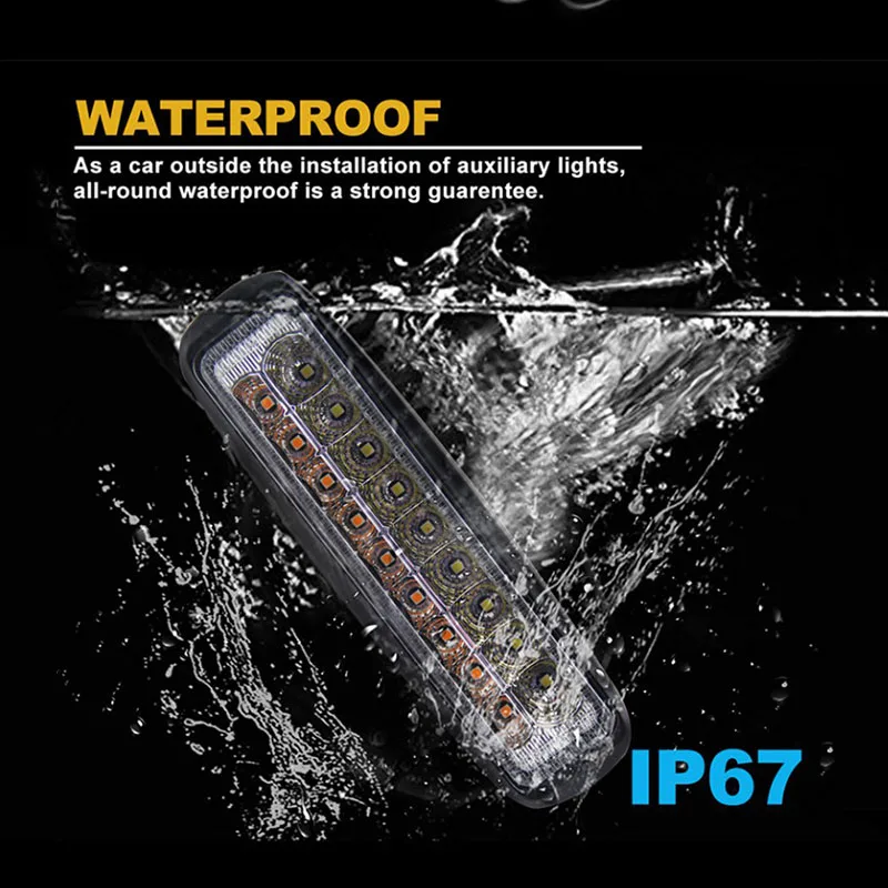 Противотуманная фара для автомобиля 6 дюймов 18 светодиодов 60 Вт | Автомобили и