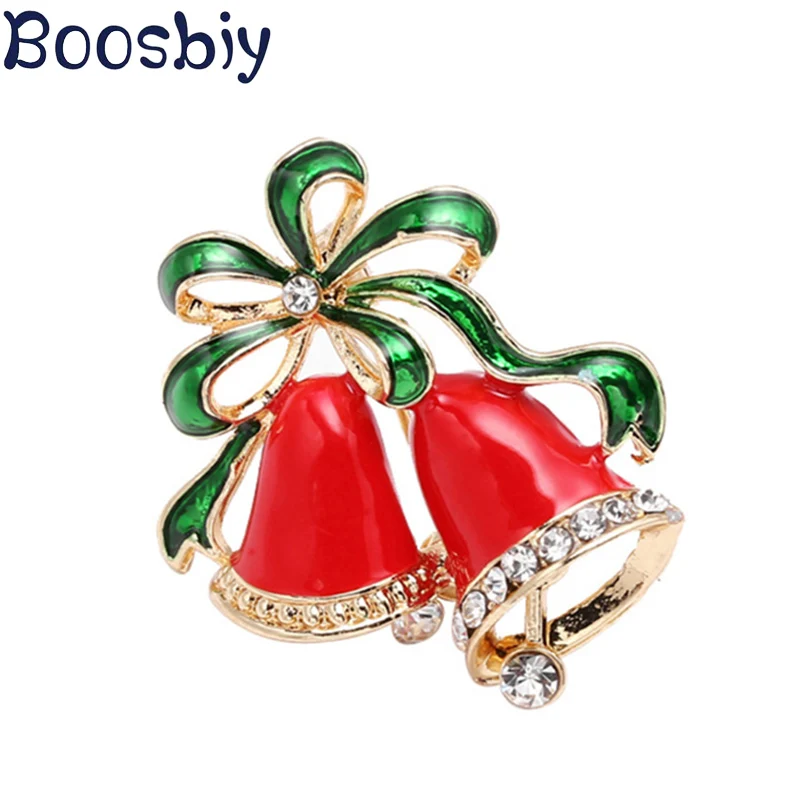 Boosbiy креативные Рождественские Броши с героями мультфильмов булавки милый Санта