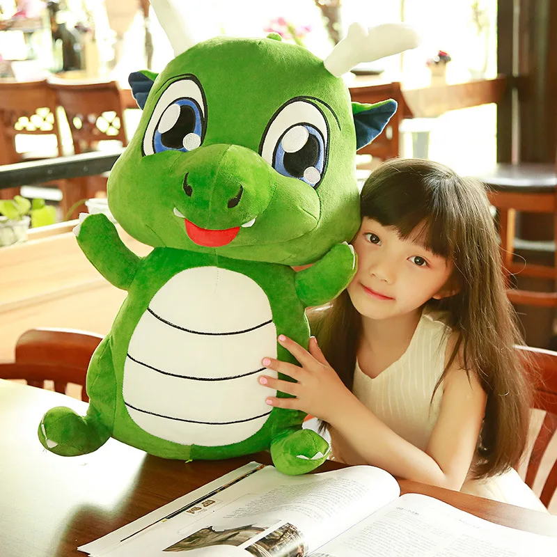 

Big Size Long Lovely Dinosaur Plush Toy Soft Cartoon Animal Dinosaur Stuffed Doll Pillow for Kids Girl Birthday Gift