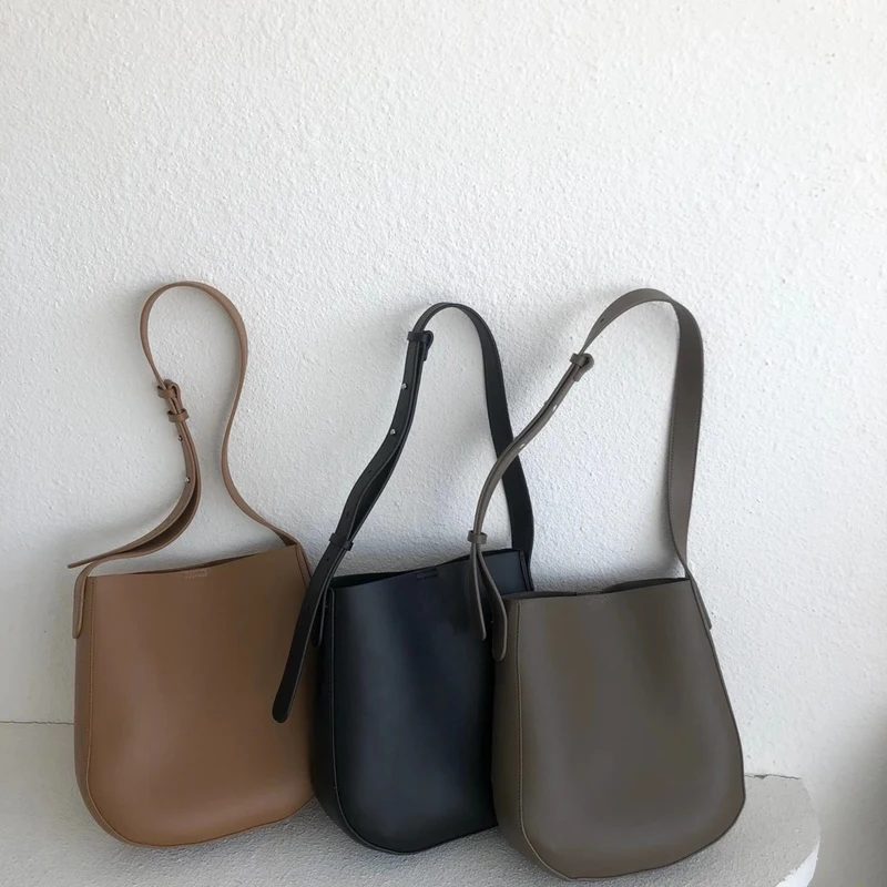 

Наплечная Сумка, кожаная сумка, маленькая, в Корейском стиле, 2020