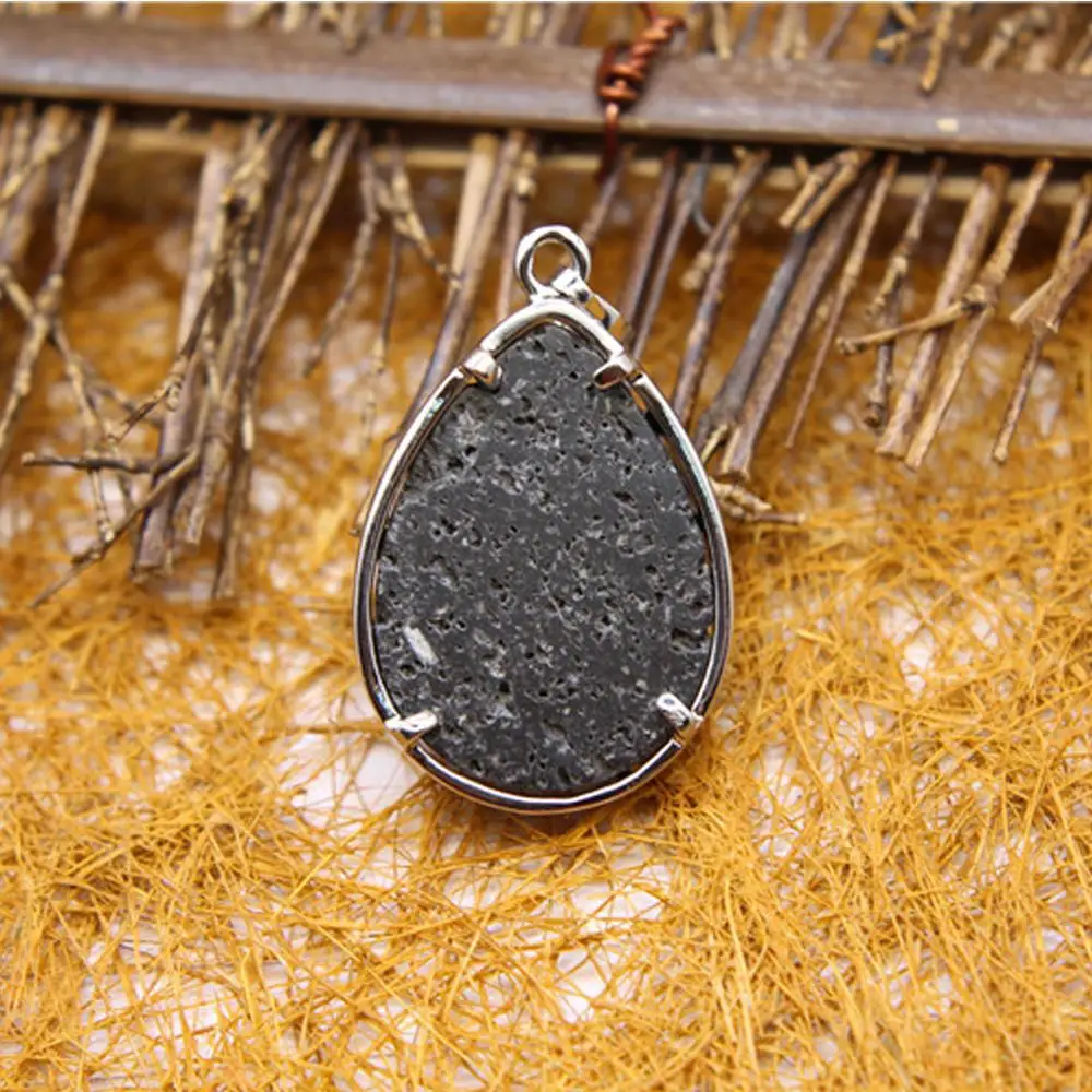 

6PCS Unique Design Pure Natural Gem Stone Pink Quartz Crystal Drop Water Shaped Pendant Necklace Zinc Alloy Dragonfly Necklace