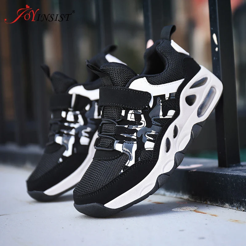 Кроссовки для мальчиков обувь больших детей черная начальной школы детская